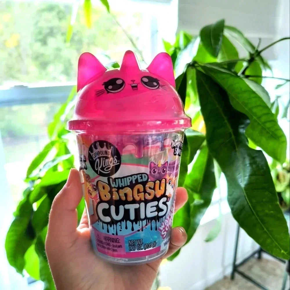 Bingsu cuties pink blind bag charm kids girls mystery box toy activities purse s